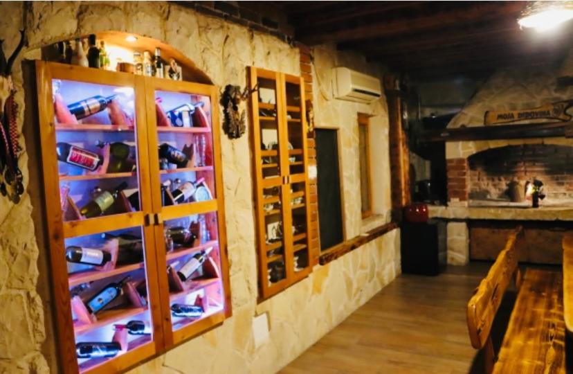 Iva Apartman Sa Bazenom Donji Zemunik Esterno foto
